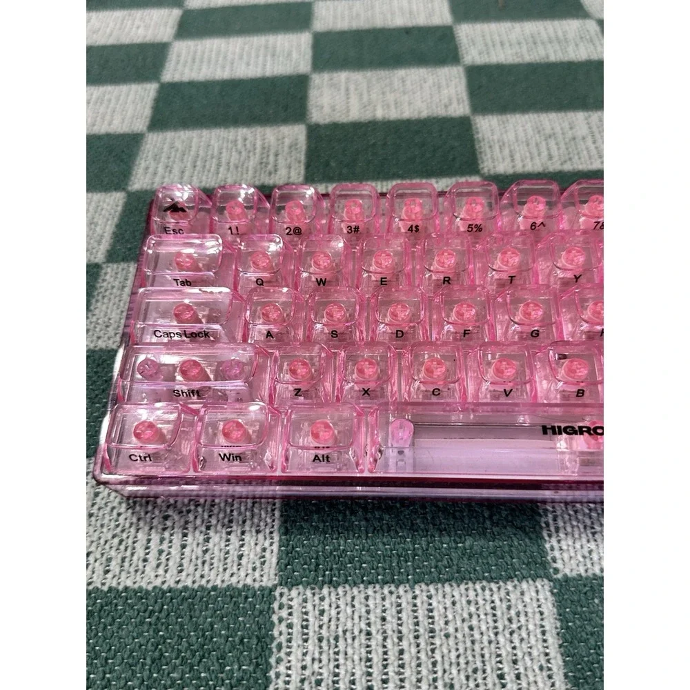Higround Basecamp 65 Keyboard - Rare Rose Quartz Color Fast Shipping